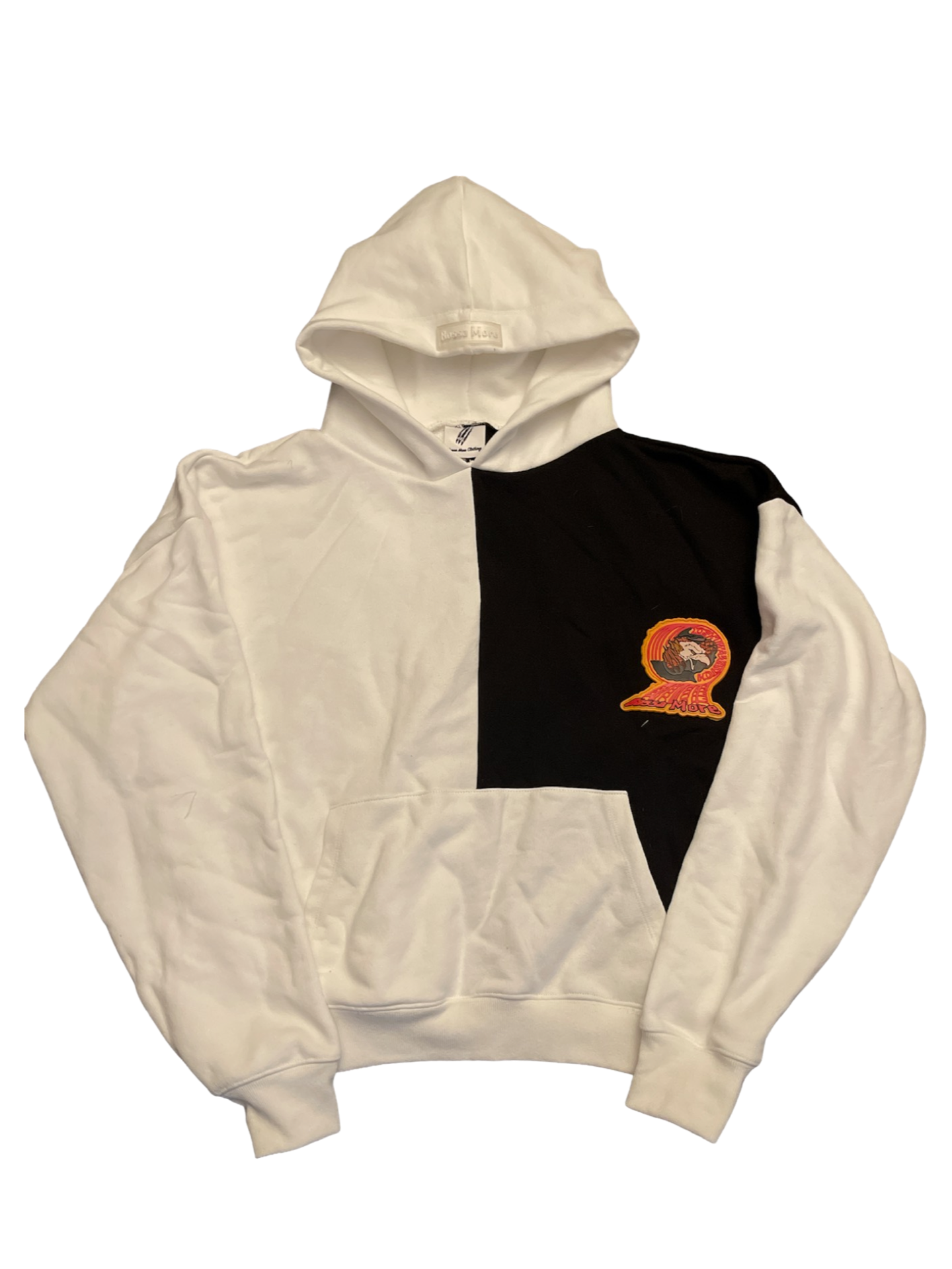 Angel head two toned hoodie