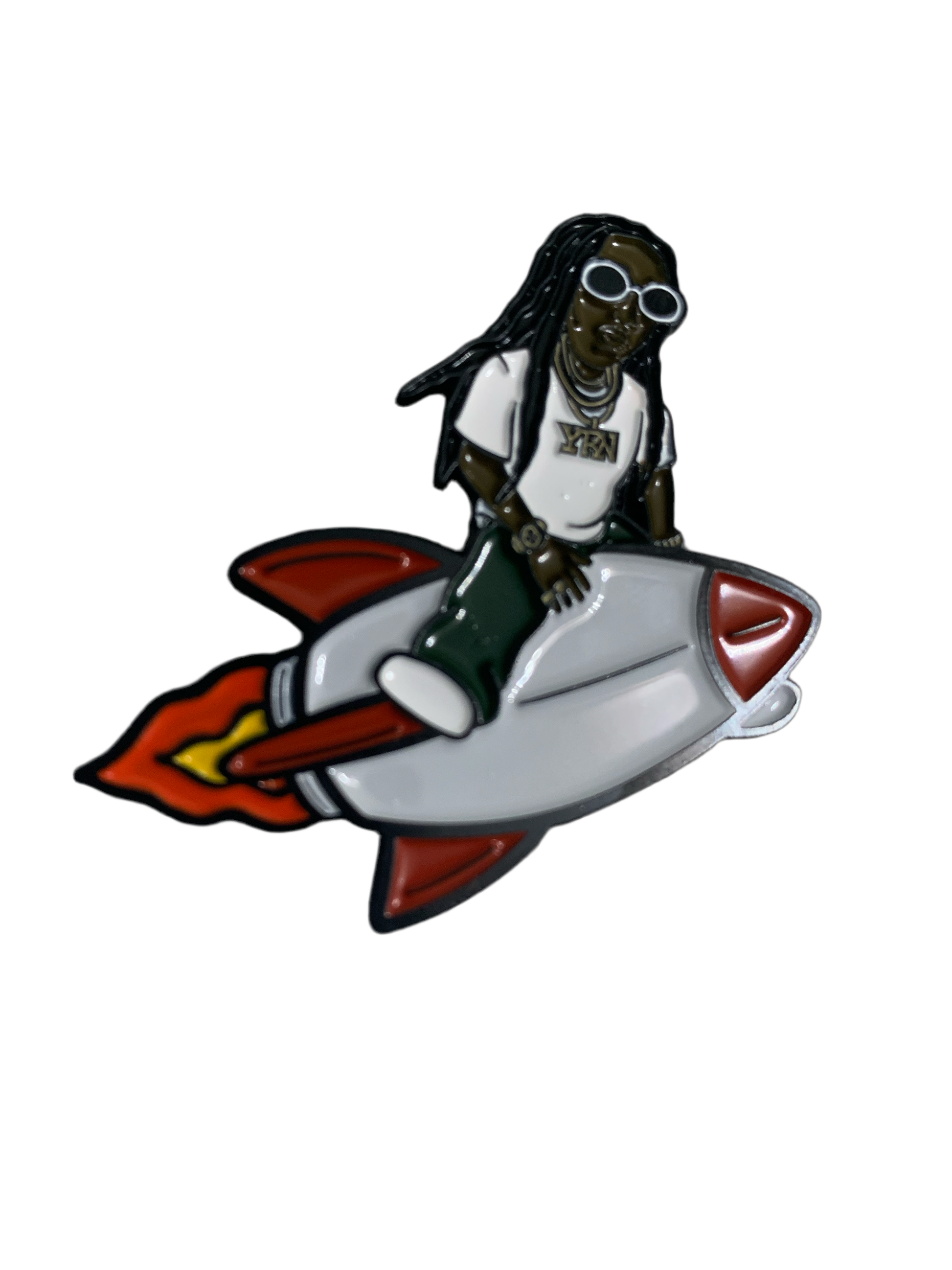 Rocket man cap jewelry