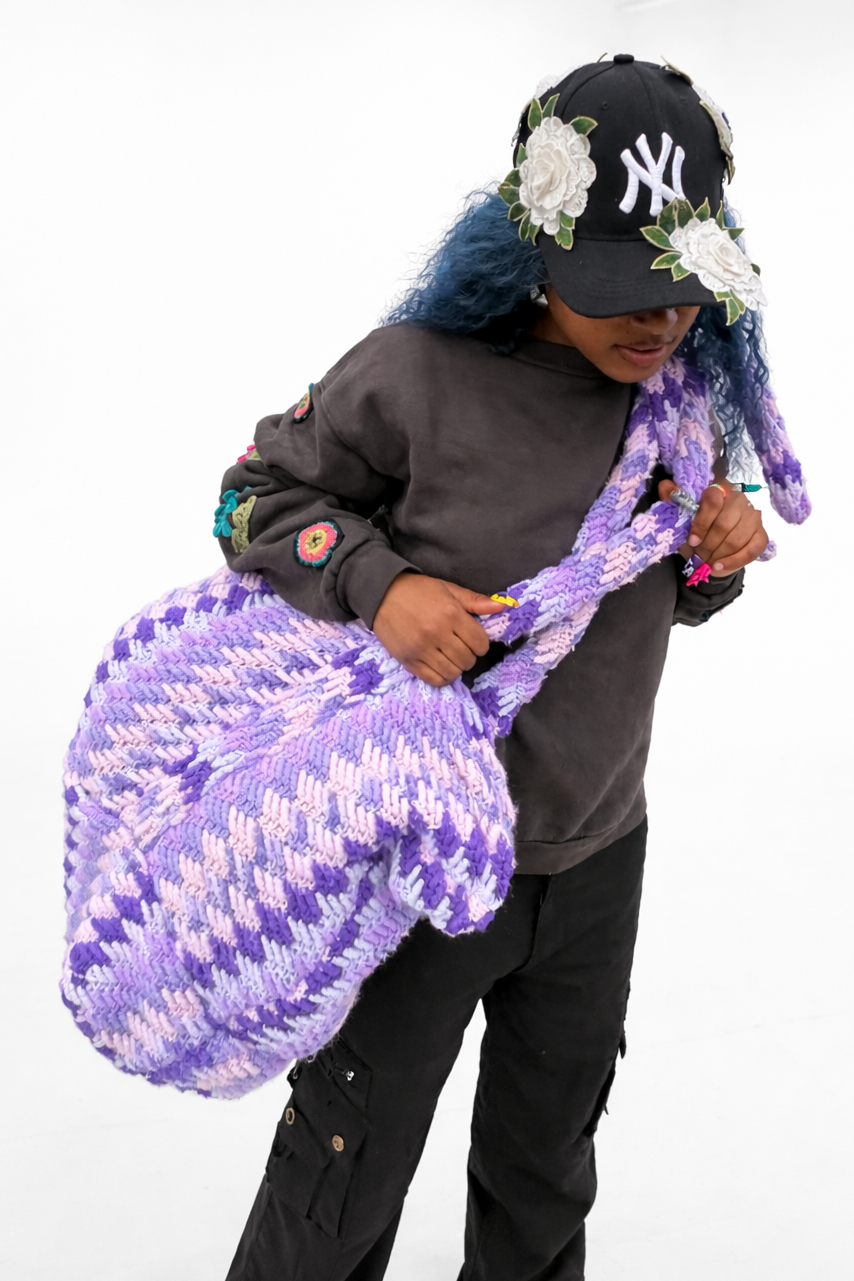 J. Massoth large Crochet bag(1 of 1)