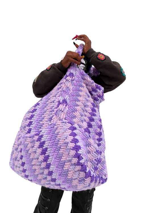 J. Massoth large Crochet bag(1 of 1)